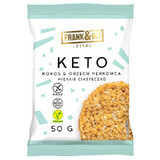 Frank&amp;Oli Keto, galleta blanda, coco + anacardos, 50 g