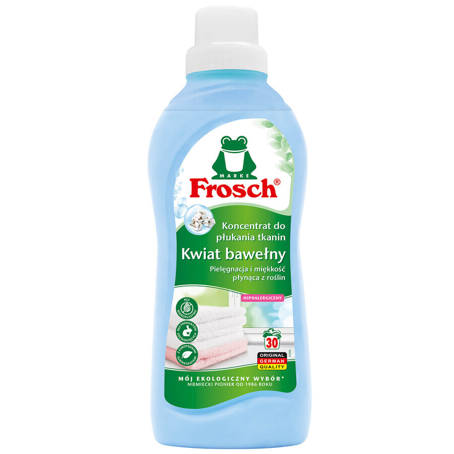 Frosch, concentrated fabric softener, cotton flower, 750 ml