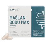 SEMA Lab Sodium Butyrate Max 300 mg, 60 cápsulas de liberación retardada