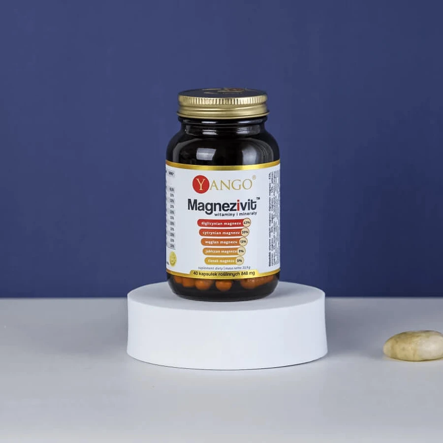 Yango Magnesivit Vitamine și minerale, 40 capsule vegetale