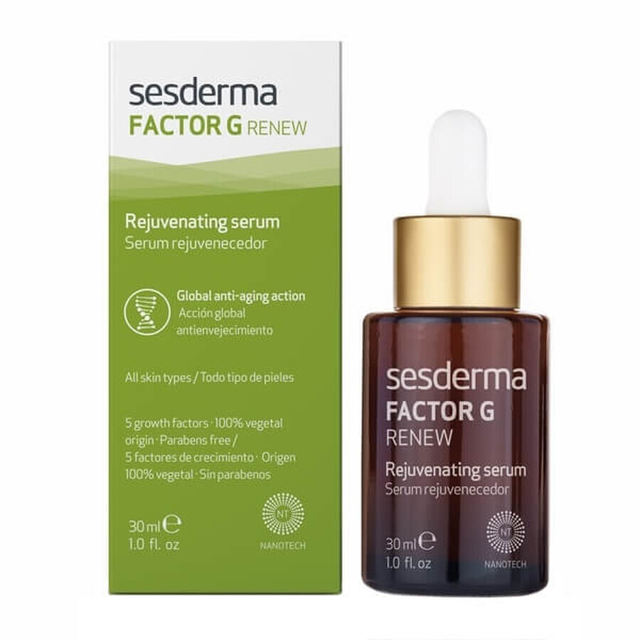 Set Sesderma Acglycolic Classic, face cream, SPF 15, 50 ml + Factor G Renew, rejuvenating serum, 30 ml