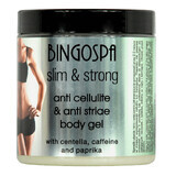 Bingospa Slim&amp;Strong, gel corporal anticelulítico con centella y cafeína, 250 g