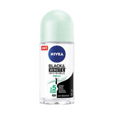 Desodorante roll-on Invisible Fresh Blanco y Negro, 50 ml, Nivea