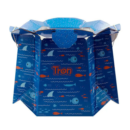 Tron Eko, Children's Disposable Travel Potty, Fish, 1 pc