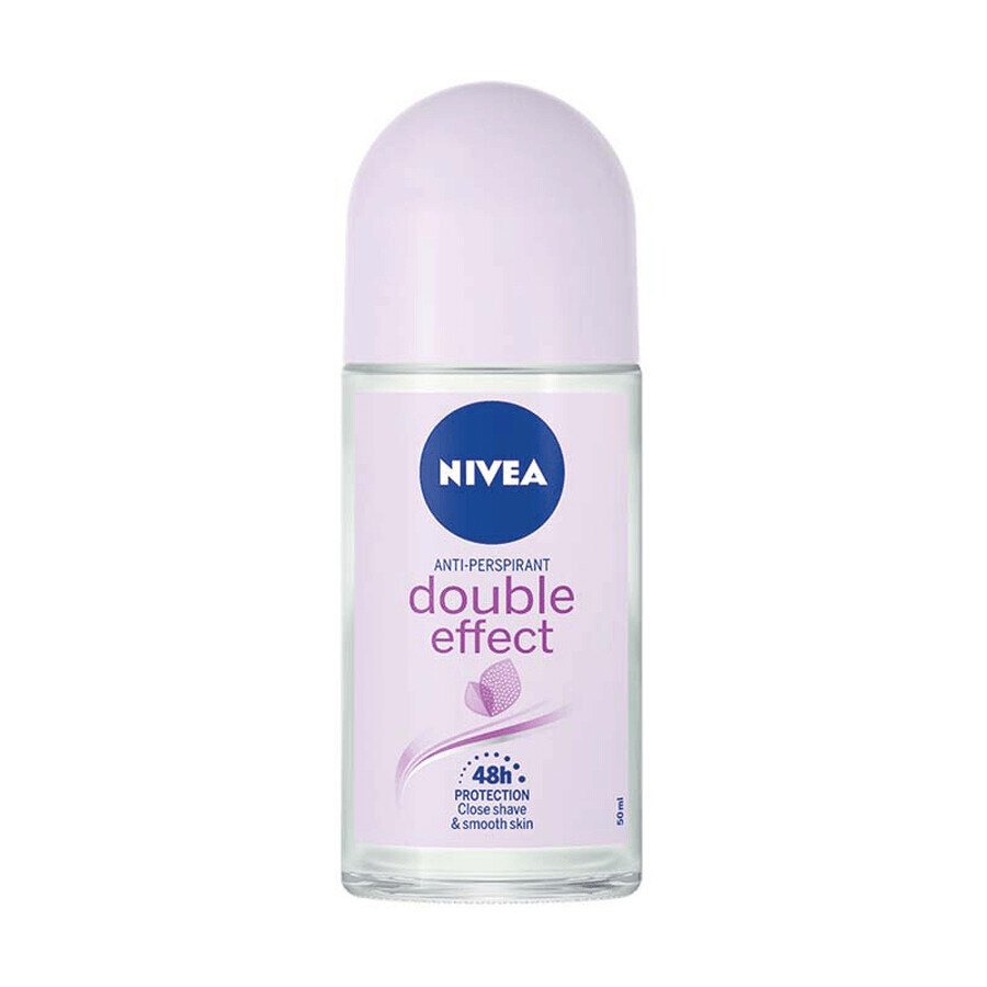 Desodorante roll-on Double Effect, 50 ml, Nivea