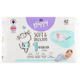 Bella Baby Happy, pannolini, taglia 1 Neonato, 2-5 kg, 42 pz.