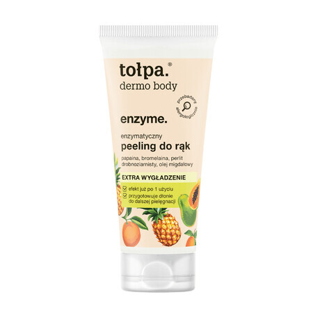 Tołpa dermo body enzima, exfoliación enzimática de manos, 60 ml