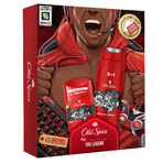 Old Spice Gamer set, desodorante en barra, Wolfthorn, 50 ml + gel de ducha 3 en 1, Wolfthorn, 250 ml + cartas de juego