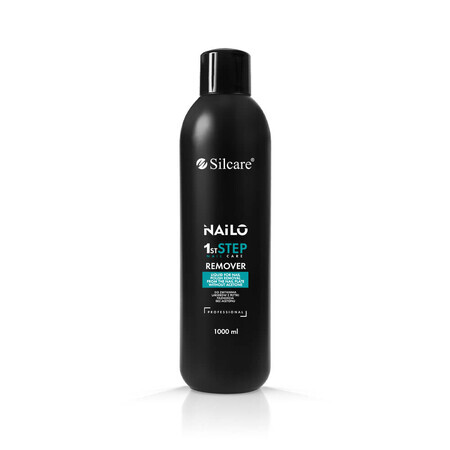 Silcare Nailo 1st Step Remover, removedor sin acetona, 1 L