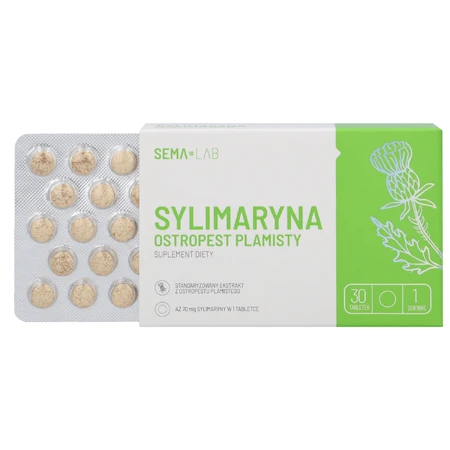 SEMA Lab Sylimaryna Ostropest Plamisty, 30 tabletek: ceny i cechy