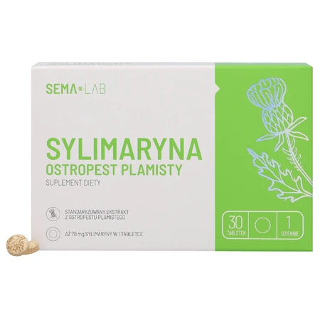 SEMA Lab Sylimaryna Ostropest Plamisty, 30 tabletek: ceny i cechy