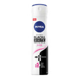 Desodorante en spray Black &amp; White Invisible Clear, 150 ml, Nivea