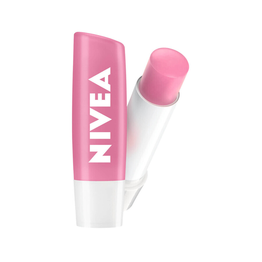 Nivea, Barra de labios, Rosa suave, 1 ud.