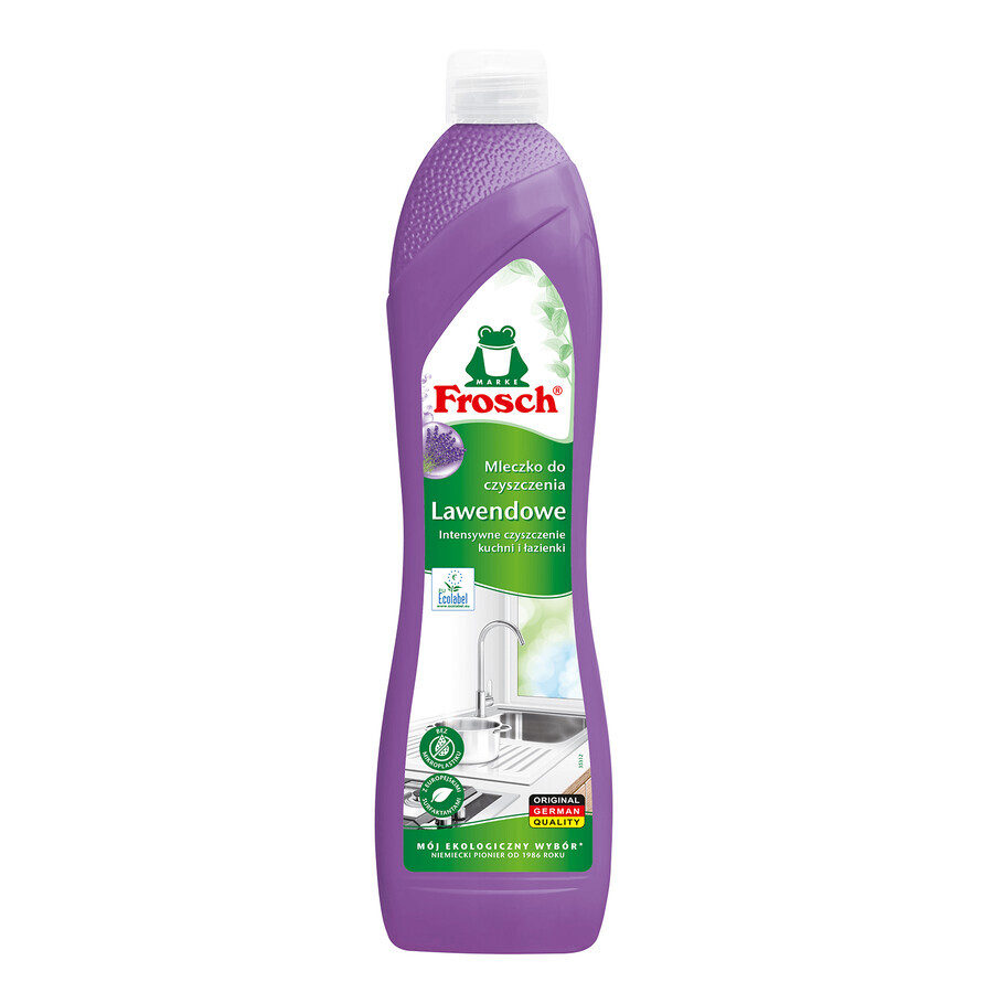 Frosch, leche limpiadora, lavanda, 500 ml