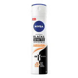 Desodorante Invisible Ultimate Impact Spray Blanco y Negro, 150 ml, Nivea