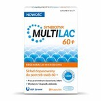 Multilac 60+ Synbiotic, 20 cápsulas