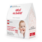 Emolium Dermocare Layette Set, Badeemulsion, 400 ml + Körperemulsion, 400 ml + Creme, 75 ml