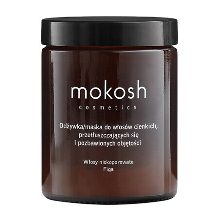 Mokosh, conditioner-masker voor dun, vet en volumineus haar, vijg, 180 ml