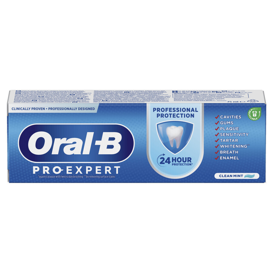 Oral-B Pro-Expert Professional Protection pastă de dinți, 75 ml