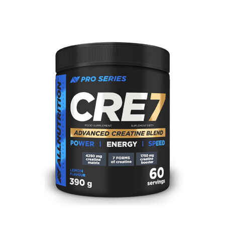 Allnutrition Pro Series CRE7, sabor limón, 390 g