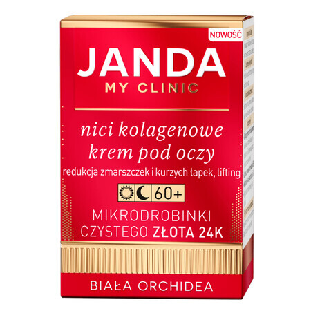 Janda My Clinic Hilos de Colágeno 60+, crema para ojos, 15 ml