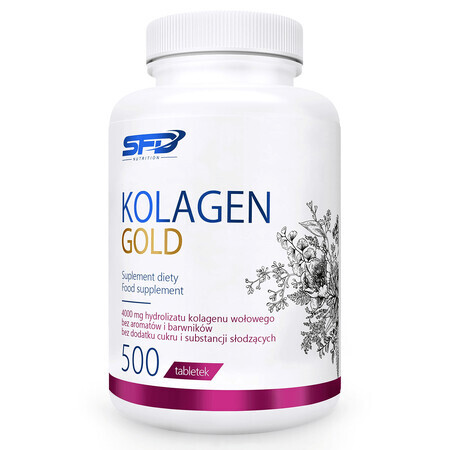 SFD Collagen Gold, 500 tablets