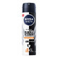 Desodorante masculino en spray Black &amp;amp; White Invisible Ultimate Impact, 150 ml, Nivea