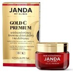 Janda My Clinic Gold C Premium, crema multitarea de día y antes de dormir, 50 ml