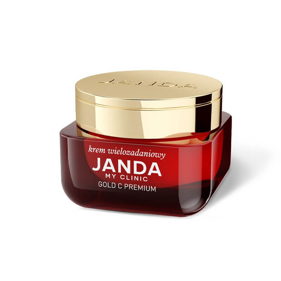 Janda My Clinic Gold C Premium, crema multitarea de día y antes de dormir, 50 ml