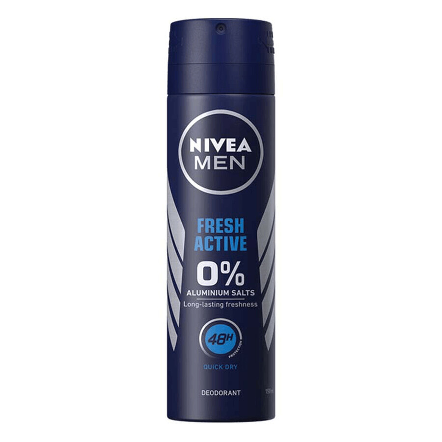 Desodorante en spray para hombre Fresh Active, 150 ml, Nivea 