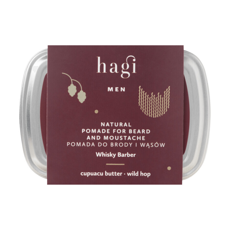 Hagi Whisky Barber, baard- en snorpommade, 70 ml