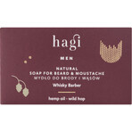 Hagi Whisky Barber, sapone per barba e baffi, 100 g