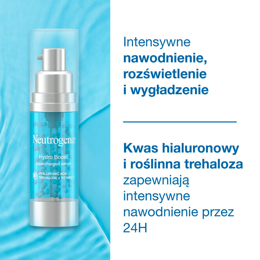 Neutrogena Hydro Boost, potenciador hidratante facial, 30 ml