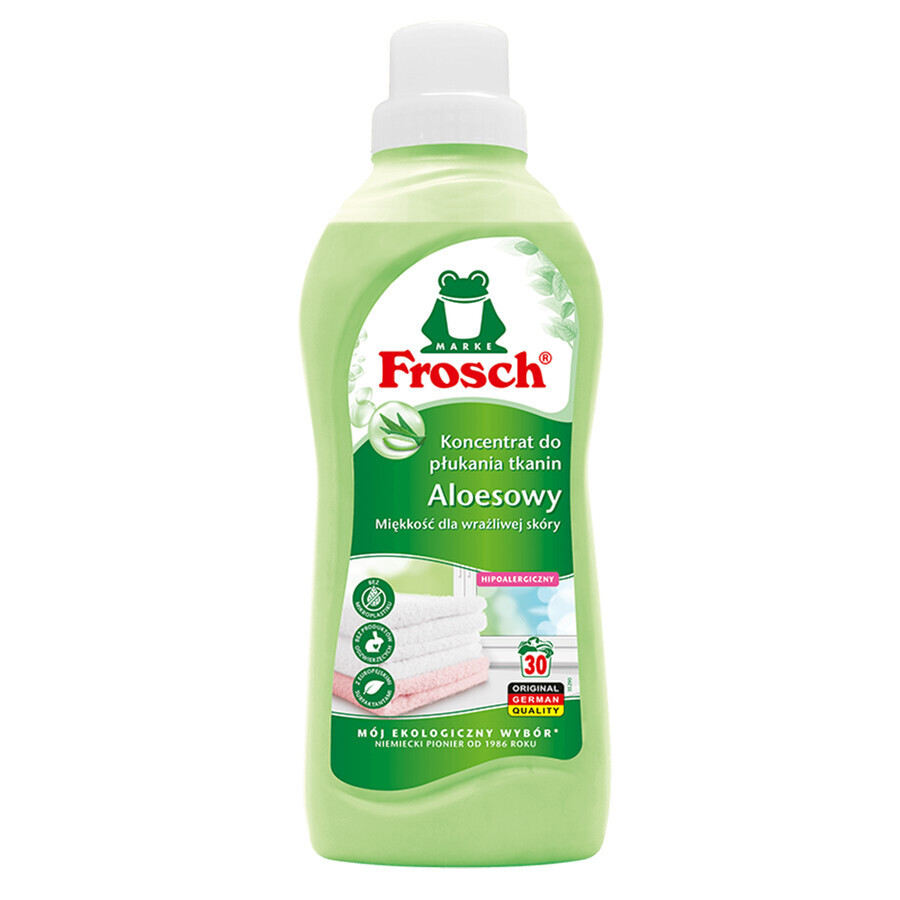 Frosch, assouplissant concentré, aloe vera, 750 ml