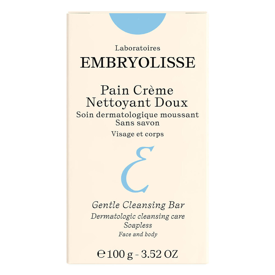 Embryolisse, barra limpiadora dermatológica, 100 g