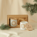 Flagolie Christmas Mood set, soy candle, gingerbread, 170g + soy candle, chocolate, 170g