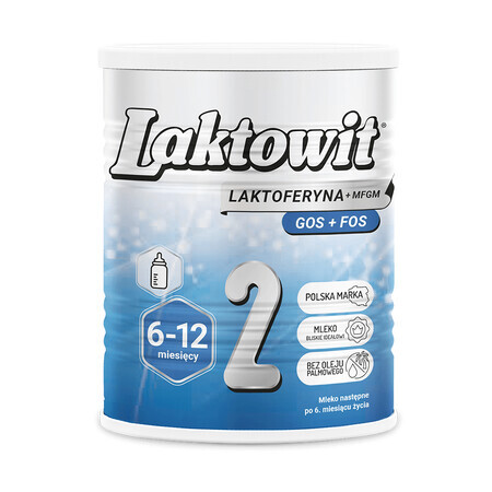 Lactowit 2, lapte de continuare, după 6 luni, 400 g