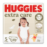 Huggies Extra Care, couches, Disney, taille 5, 11-25 kg, Mega, 50 pcs