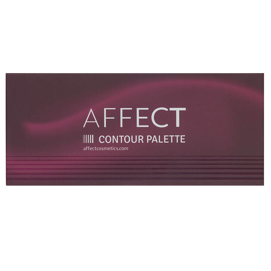 Affect, paleta de contorno, Paleta de contorno 1, 3 x 5 g