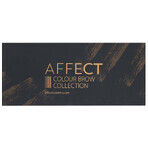 Affect Colour Brow Collection, paleta de sombras para cejas, 10 x 2 g