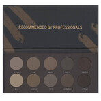 Affect Colour Brow Collection, paleta de sombras para cejas, 10 x 2 g