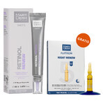 Set con MartiDerm Shots Retinol Renew de regalo, sérum facial, 20 ml + Platinum Night Renew, potenciador de noche, 2 ml x 5 ampollas