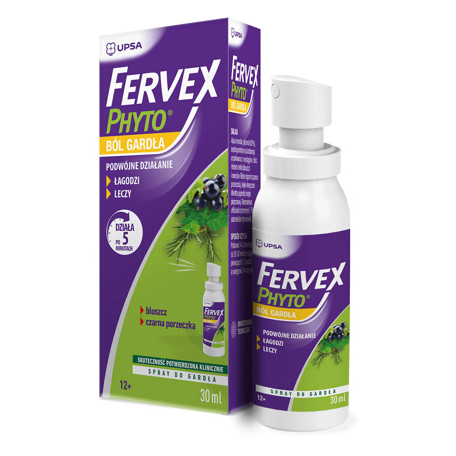 Fervex Phyto spray para la garganta, 30 ml