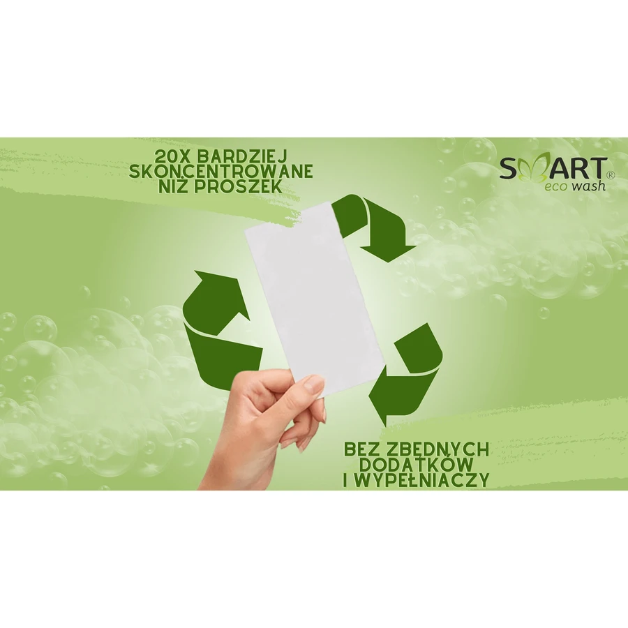 Smart Eco Wash, foi de spălare și înmuiere, prospețime, 40 buc