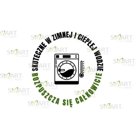 Smart Eco Wash, foi de spălare și înmuiere, prospețime, 40 buc