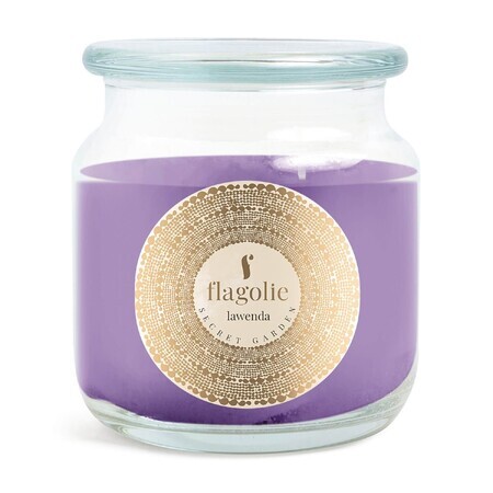 Flagolie, soy candle, Secret Garden, lavender, 400 g