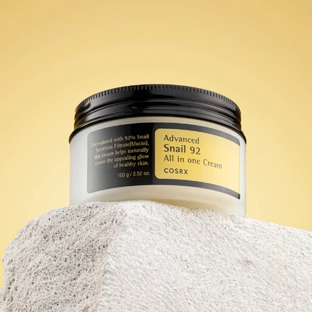 Cosrx Advanced Snail 92 All in One Cream, crema versatile con muco di lumaca, 100 ml