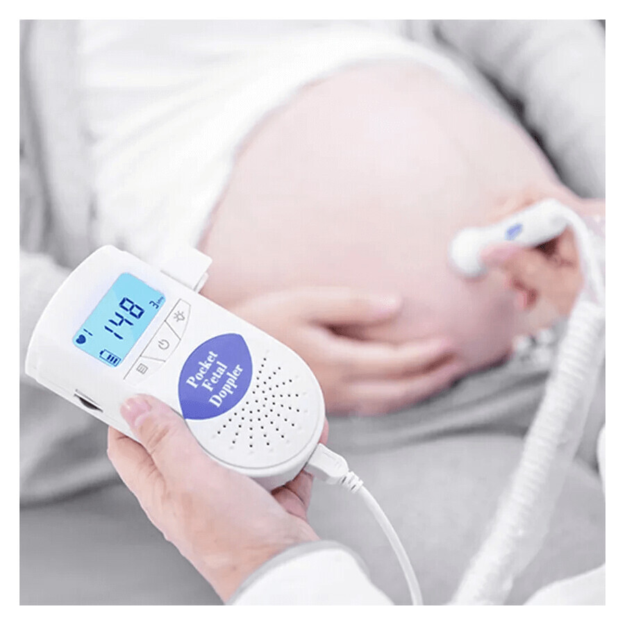 Doppler fetal Jumper JPD-100S6 detector de frecuencia cardiaca fetal