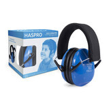 Haspro Kids Earmuffs, antifoane de protecție pentru copii, de la 4 ani, albastru, 1 buc