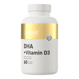 OstroVit DHA + Vitamina D3, 60 cápsulas